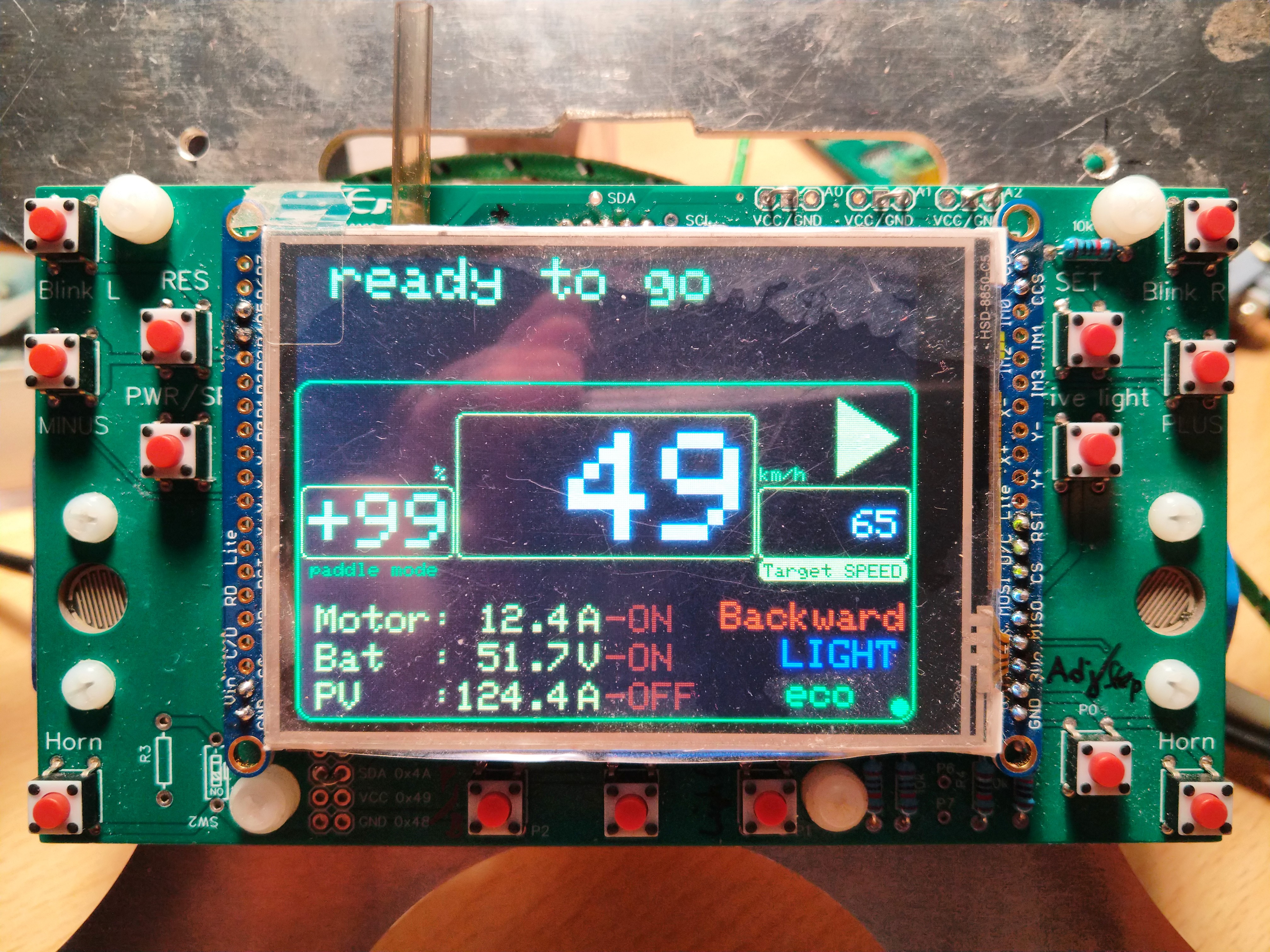 Prototyp Rennlenkrad Ser4